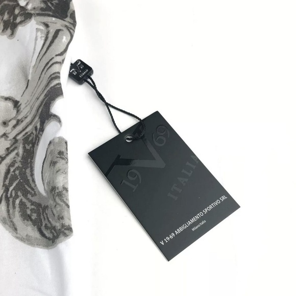 Versace Italia 1969 Angel print Men Shirt - Picture 7 of 8